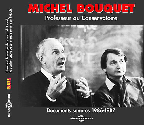 Bouquet, Michel: Professeur Aconservatoire Anthologie 1986-1987