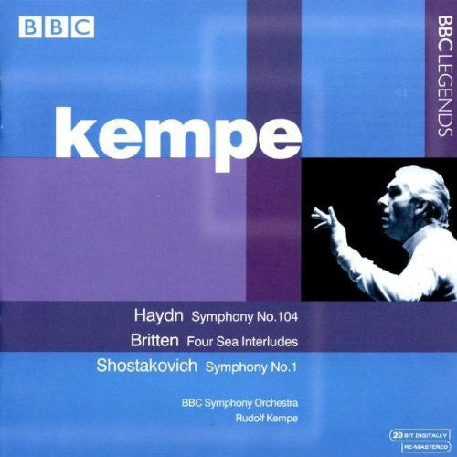 Haydn / Shostakovich / Britten / Klempe / BBC So: Symphony 104 / Four Sea Interludes / Symphony 1