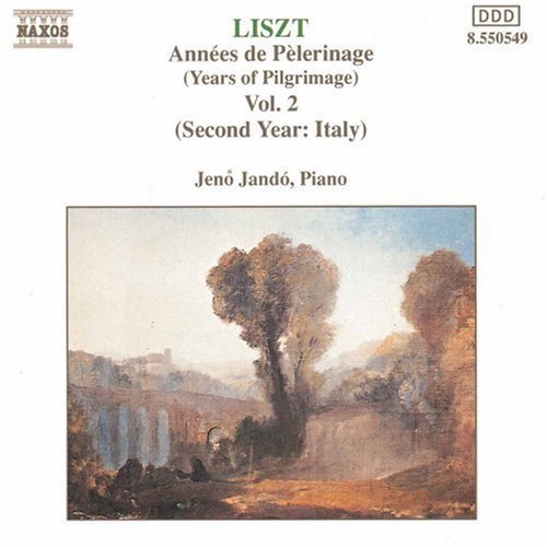 Liszt / Jando: Annees de Pelerinage Vol. 2