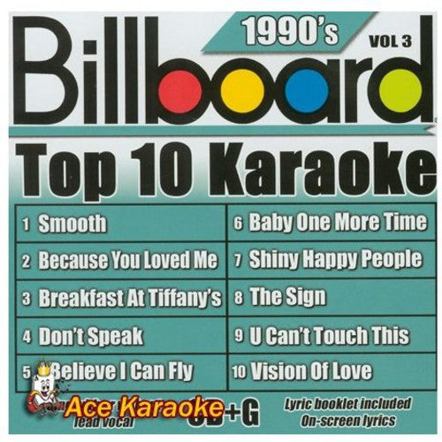 Billboard Top 10 Karaoke: 90's 3 / Various: Billboard Top 10 Karaoke: 90's, Vol. 3