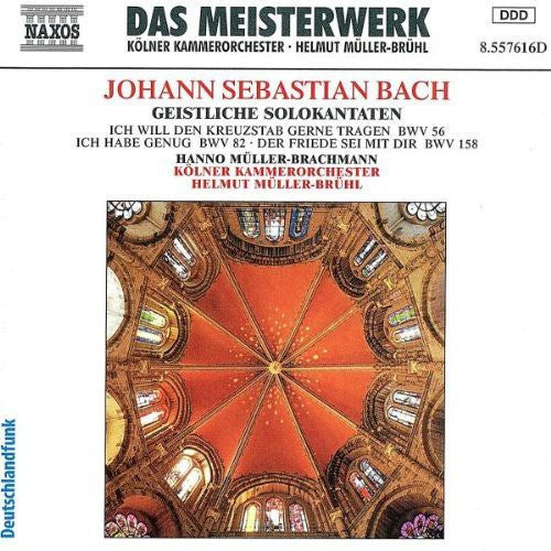 Bach / Muller-Brachmann / Cologne Chamber / Bruhl: Sacred Cantatas for Bass