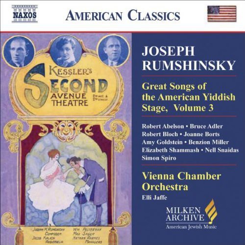 Rumshinsky / Vco / Jaffe: Yiddish Theater 3