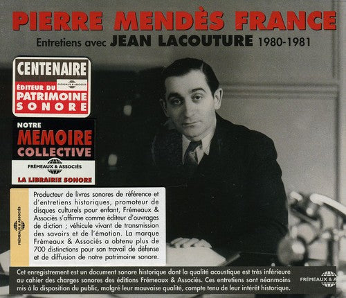 Mendes France, Pierre: Pierre Mendes France: Entretiens Avec Jean Lacouture 1980-1981