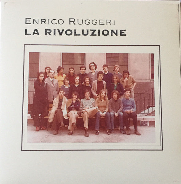 Ruggeri, Enrico: La Rivoluzione - Clear Vinyl