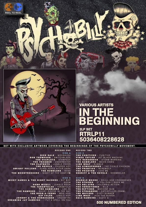 Various Artists: Psychobilly: In The Beginning / Various [Red Colored Vinyl] - VINYL LP